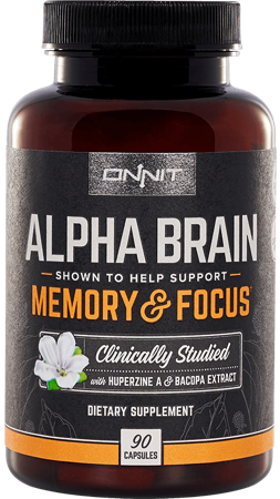 Alpha Brain Bottle Image